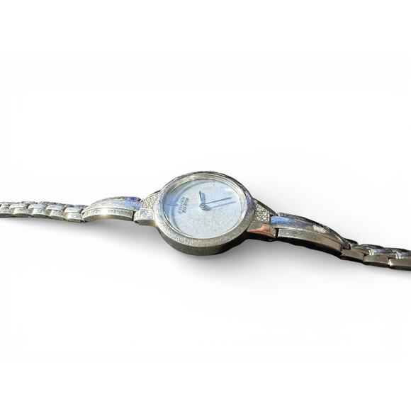 Citizen Eco-Drive Women's Silver Bracelet Watch B023-S081122 Sparkle Dial - Picture 3 of 5